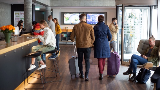 Image of hotel lobby